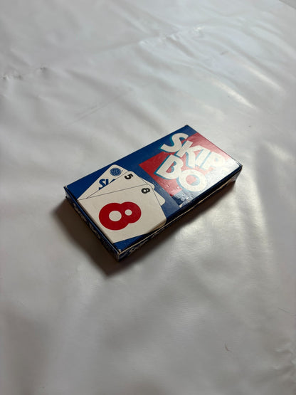 Skip Bo Kartenspiel Mattel blau rote Ausgabe 1992  - vollständig - Ansicht 4