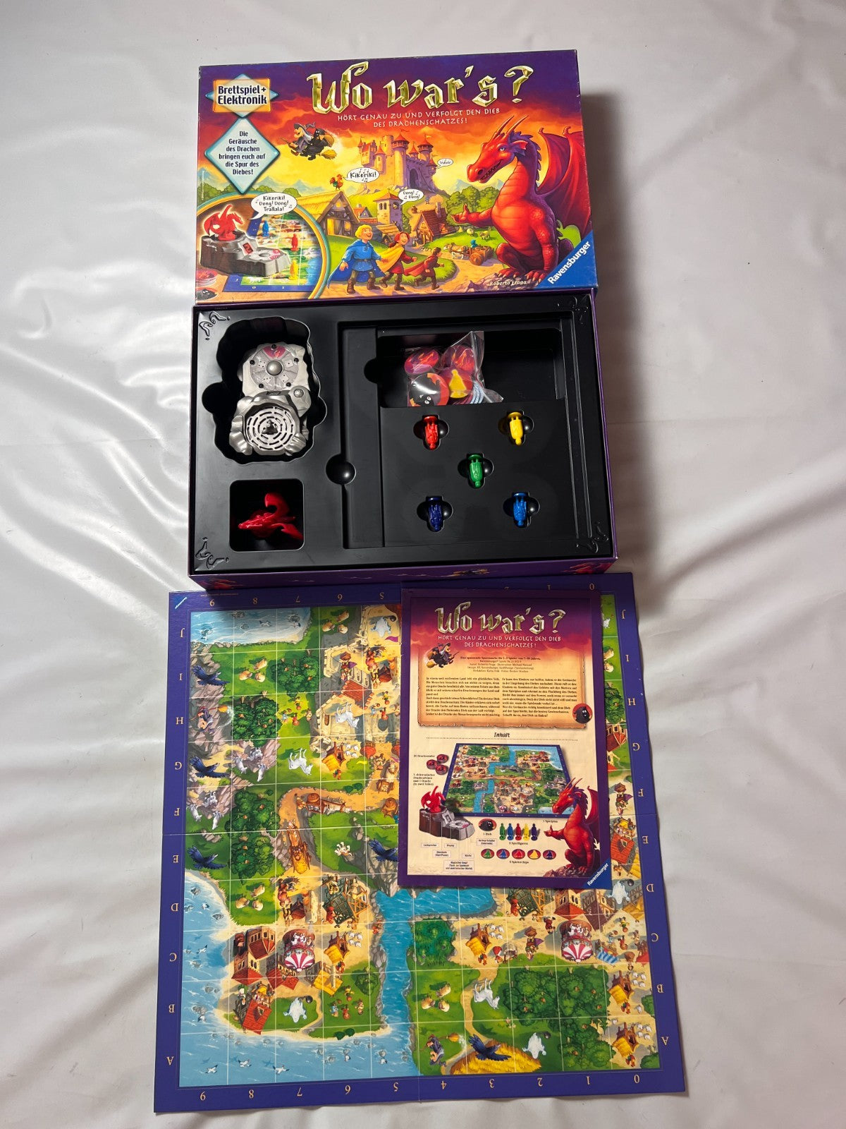 Brettspiel - Wo Wars - verfolgt den Dieb - Ravensburger 2009 - Vollständig - Ansicht 2