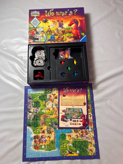 Brettspiel - Wo Wars - verfolgt den Dieb - Ravensburger 2009 - Vollständig - Ansicht 2
