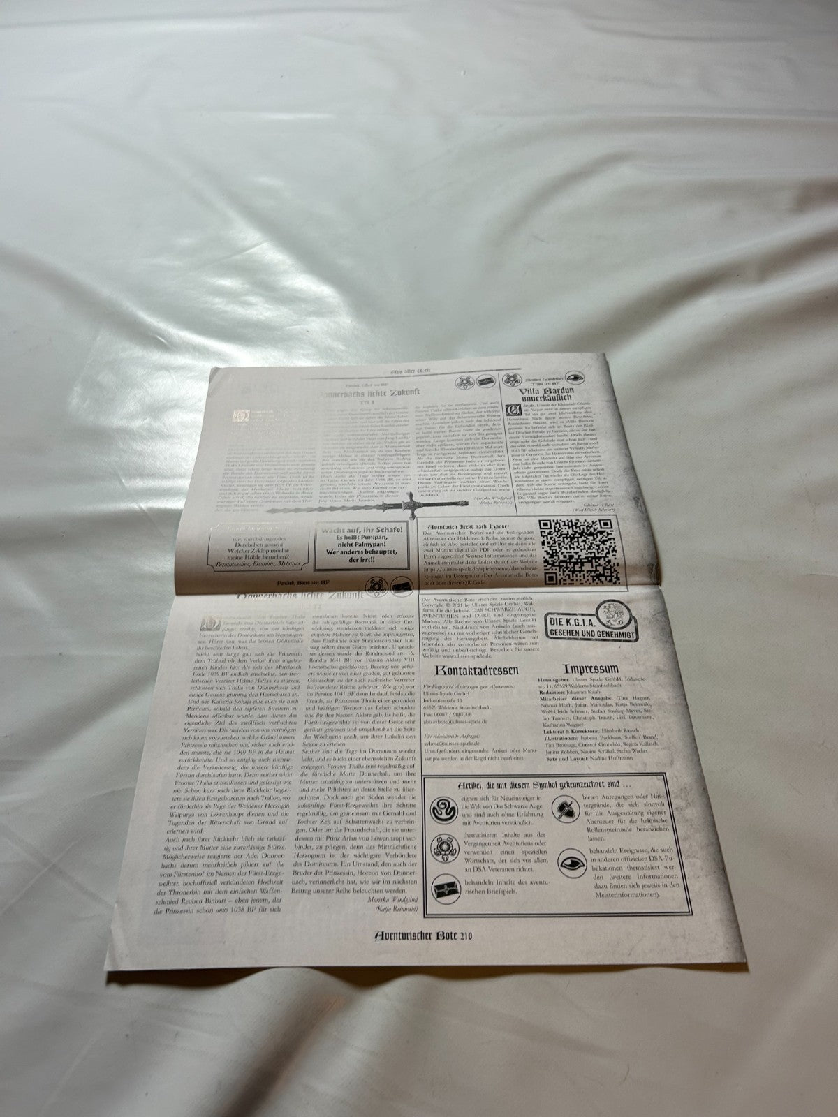 Detailfoto 7 – SKU A11827 – Rollenspiel-Buch gebraucht bei Brettspielimperium
