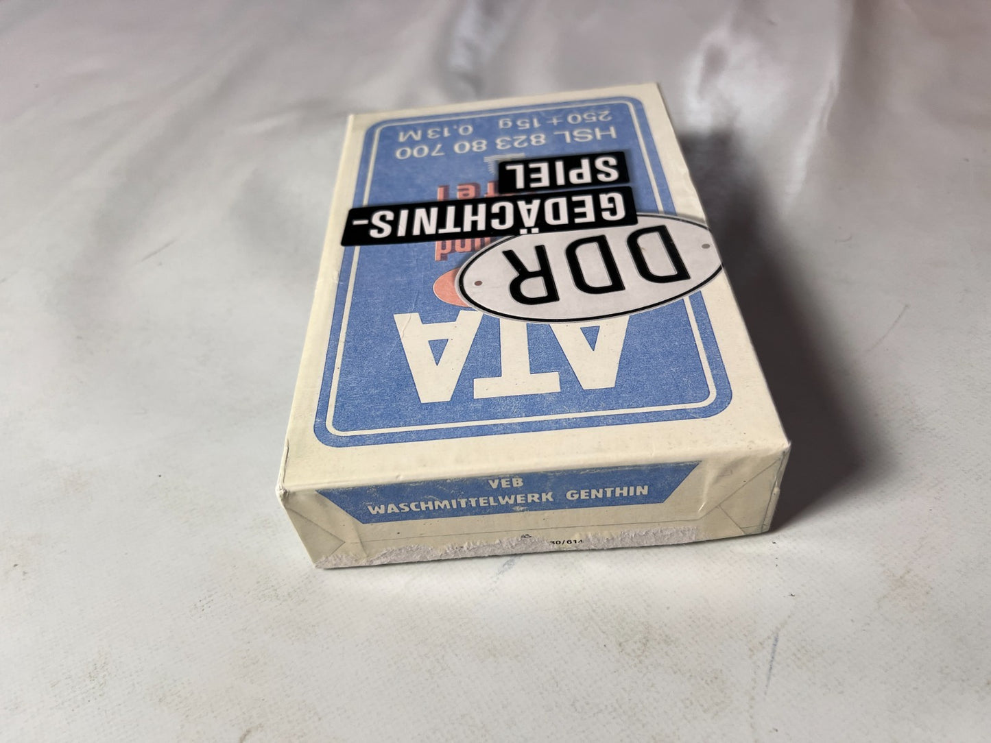 Kartenspiel ATA Legespiel DDR Gedächtnisspiel Buschfunk Verlag  - Vollständig - Ansicht 5