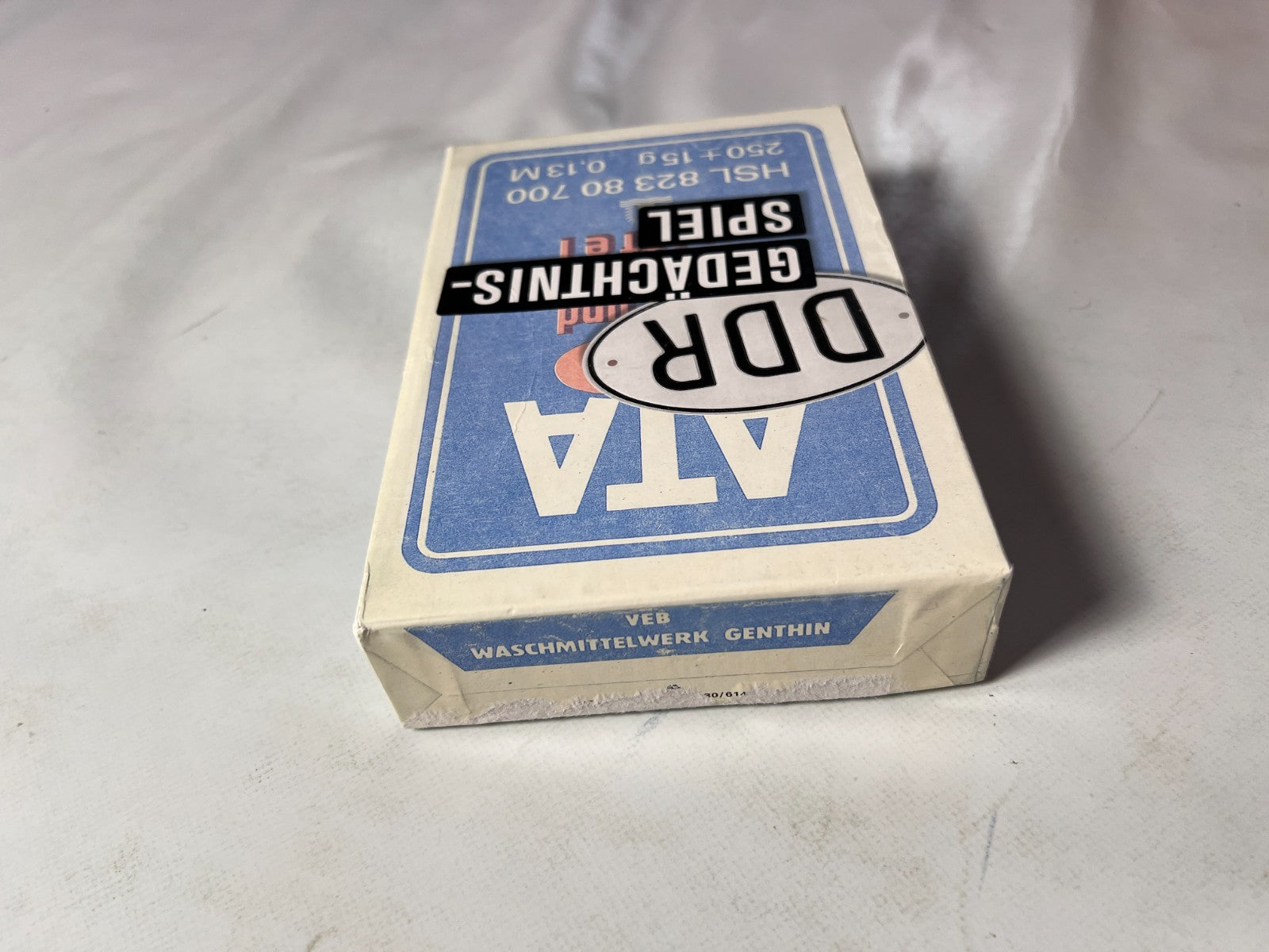 Kartenspiel ATA Legespiel DDR Gedächtnisspiel Buschfunk Verlag  - Vollständig - Ansicht 5