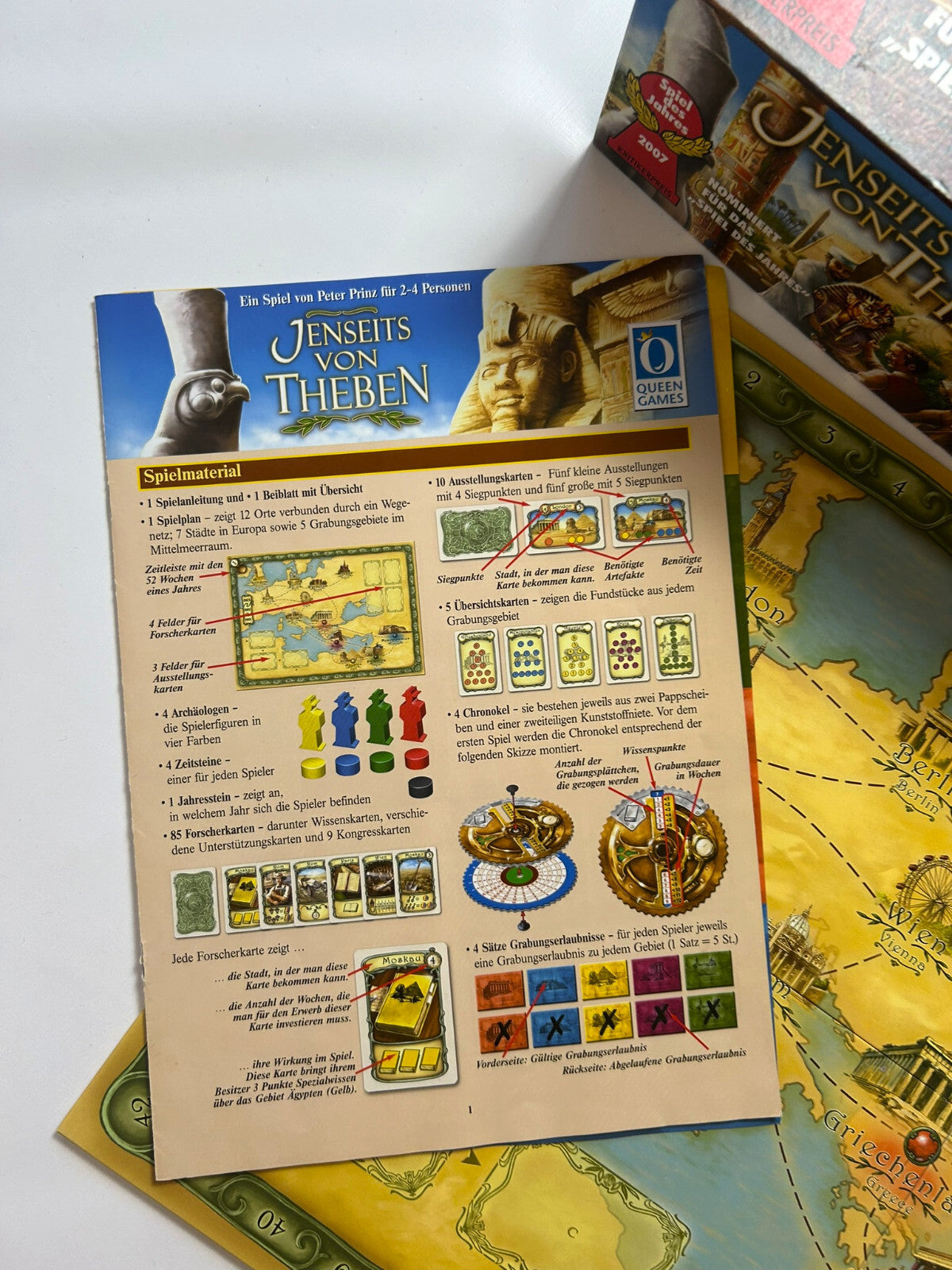 Detailfoto 7 – SKU A6763 – Gesellschaftsspiel gebraucht bei Brettspielimperium