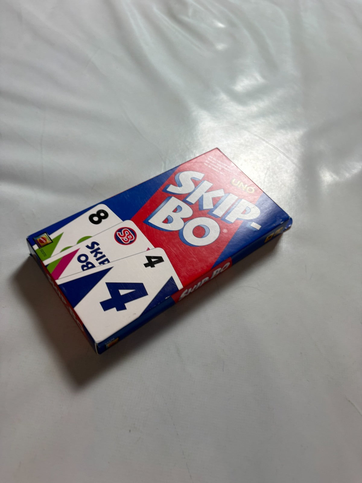 SkipBo  Mattel blau rote Ausgabe 2010   vollständig - Ansicht 4