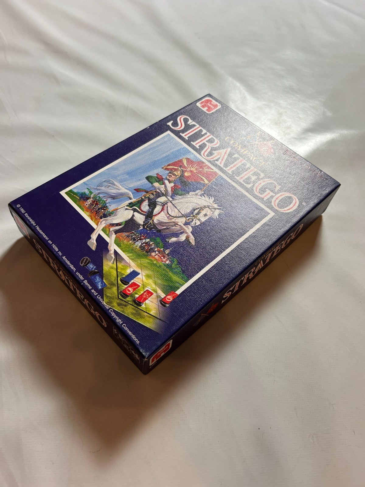 Compact STRATEGO  JUMBO 499 Spiel Brettspiel 1992  Vollständig - Ansicht 4