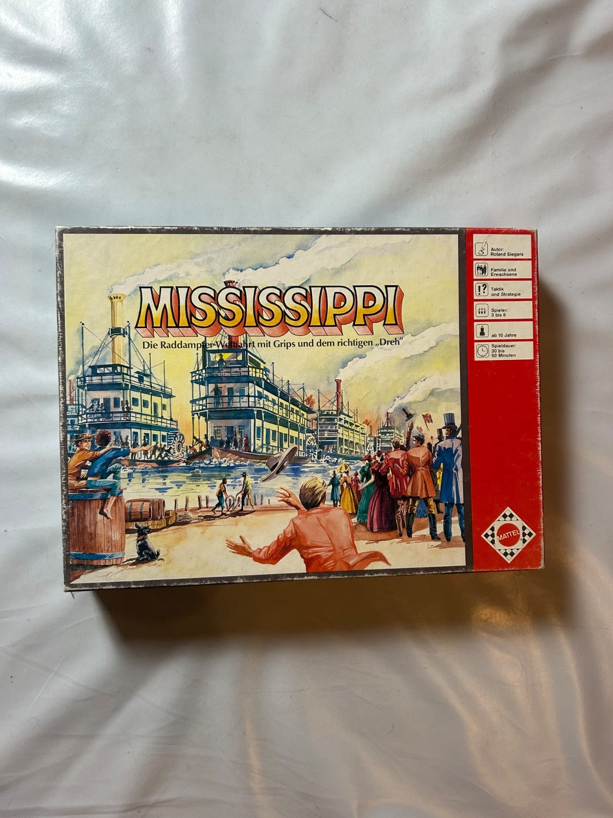 Mattel - Mississippi 6952-0 - Spiel des Jahres 1988 - Vollständig - Ansicht 2