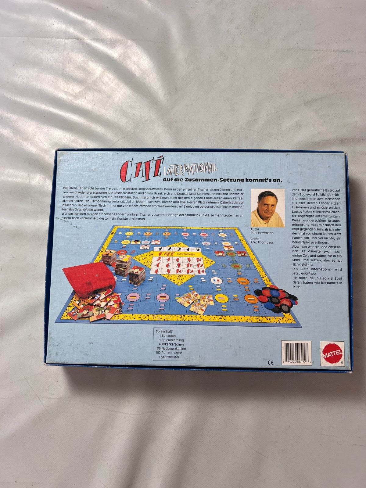 Café International - Brettspiel von Mattel - Vollständig - Ansicht 9