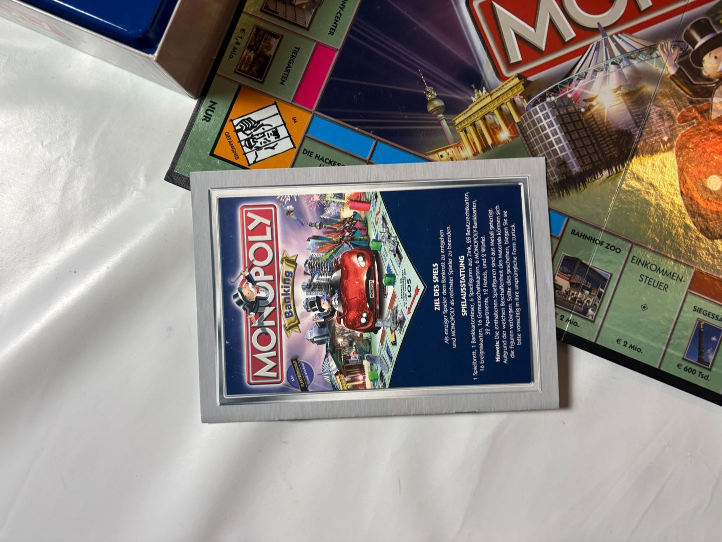 Brettspiel  Monopoly Banking  Parker 2005  Vollständig funktionsfähig - Ansicht 8