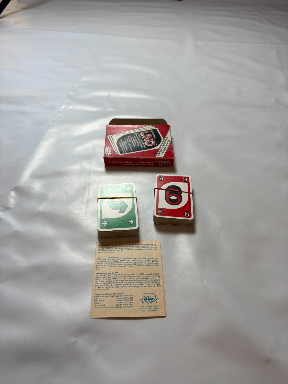 Original UNO Kartenspiel Amigo 80er Vintage Retro - Vollständig - Ansicht 7
