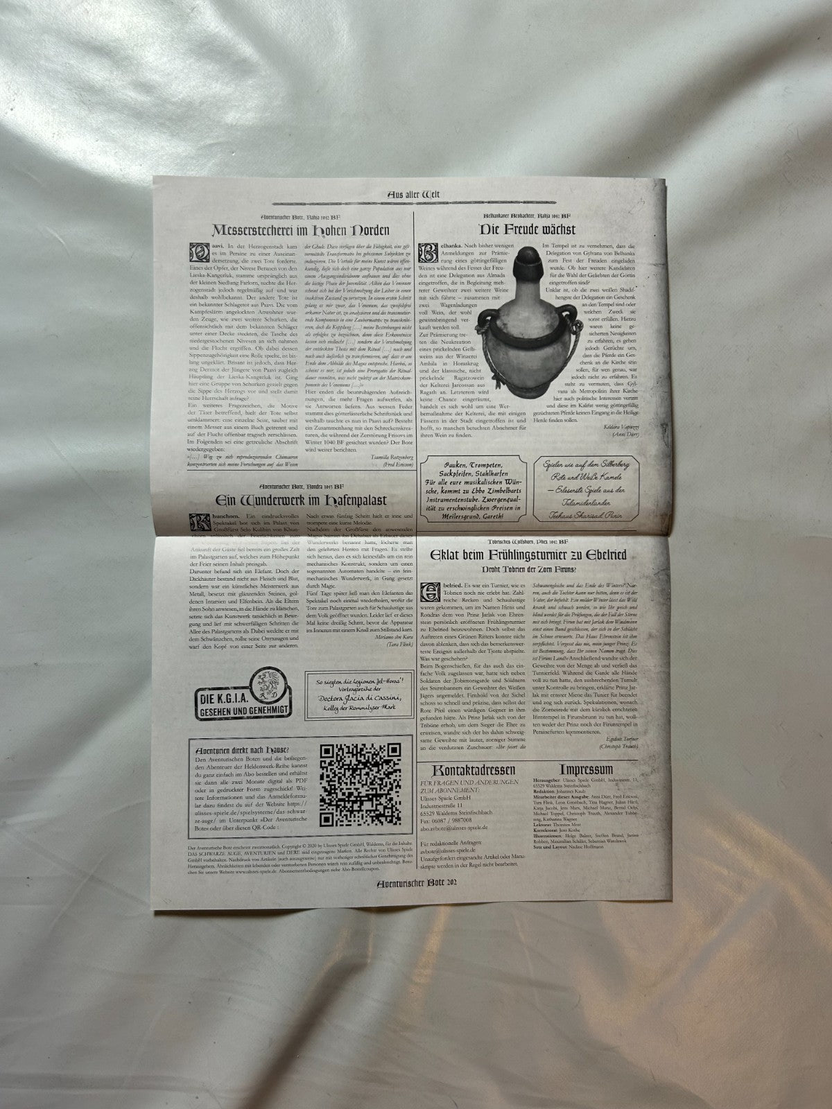 Detailfoto 6 – SKU A11820 – Rollenspiel-Buch gebraucht bei Brettspielimperium