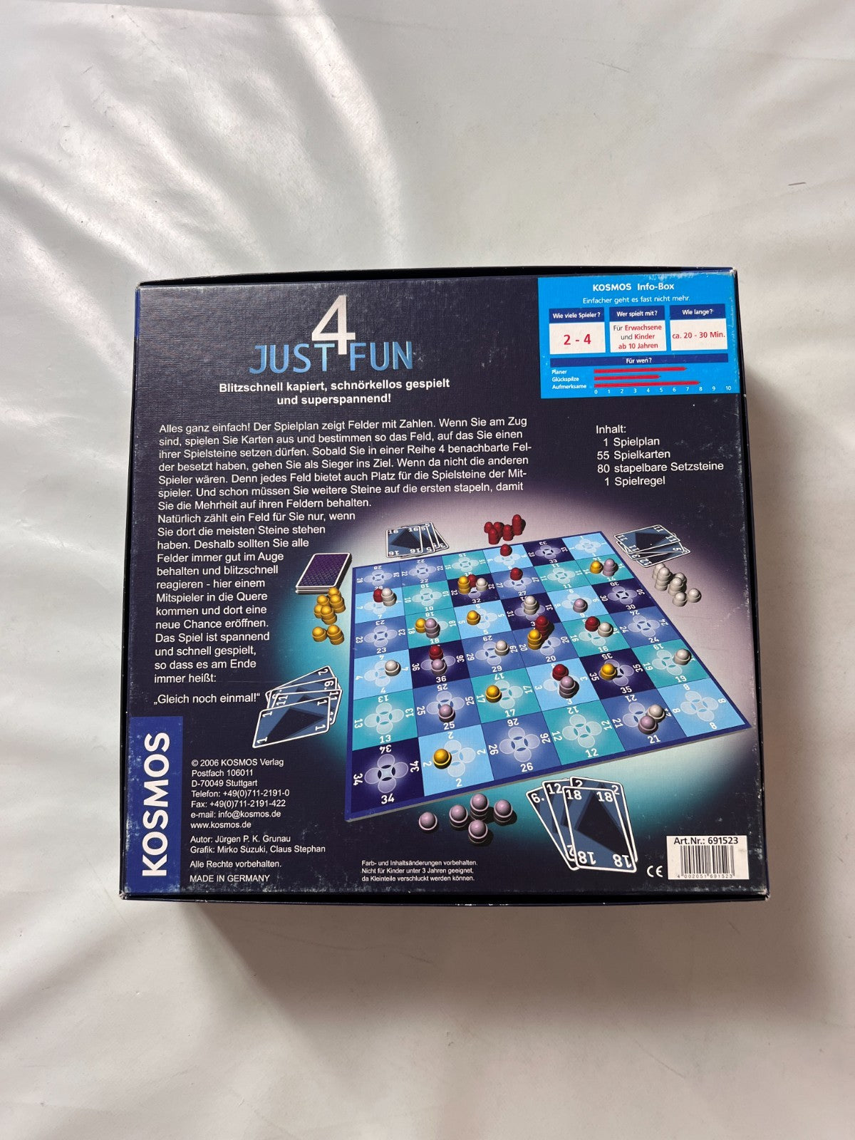 JUST 4 FUN  KOSMOS  v. J.P.K. Grunau  Vollständig - Ansicht 2