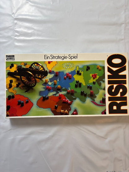 Risiko - Strategiespiel weiß Parker 1982 - Vollständig - Ansicht 2