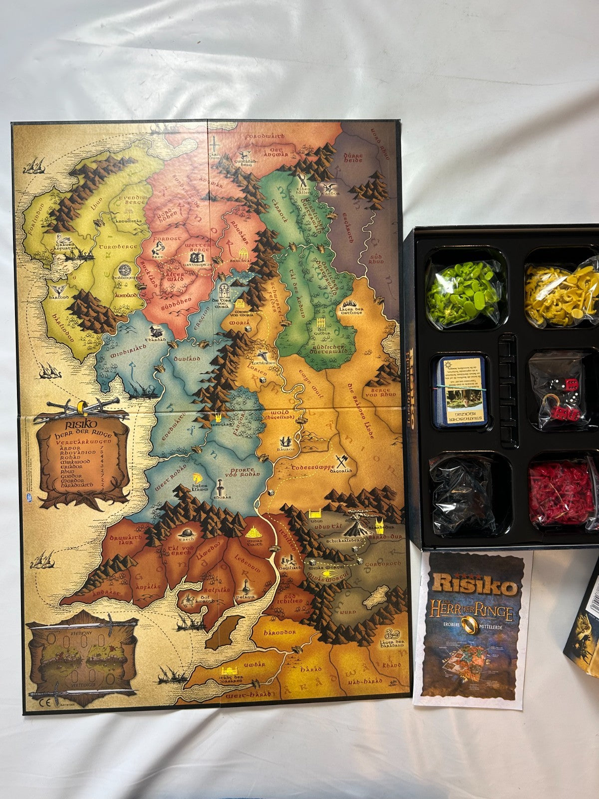 Risiko - Herr der Ringe - Erobere Mittelerde - Hasbro - Vollständig - Ansicht 7