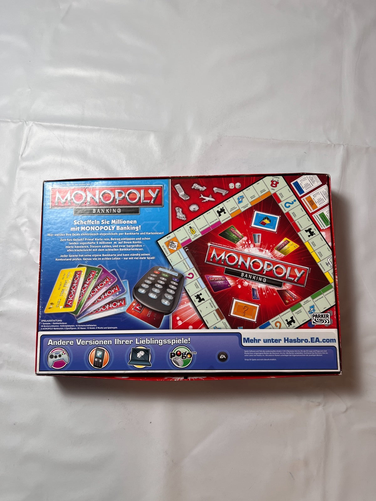 Monopoly Banking Rot 2012 - Hasbro - Vollständig - Ansicht 10