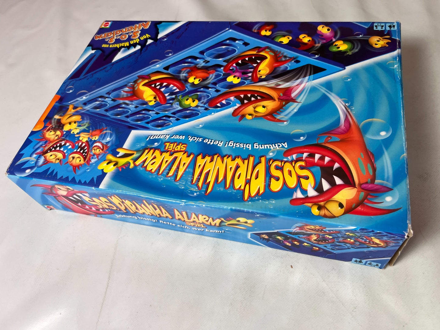 SOS Piranha Alarm - Mattel - Kinderspiel - ab 5 Jahre - Vollständig - Ansicht 7
