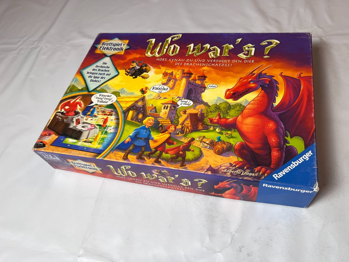 Brettspiel - Wo Wars - verfolgt den Dieb - Ravensburger 2009 - Vollständig - Ansicht 8