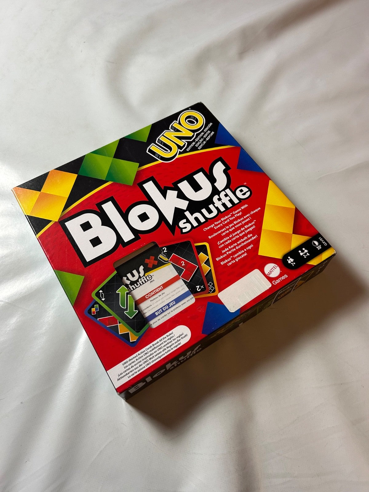 Blokus Shuffle UNO Edition Mattel  - Vollständig - Ansicht 5
