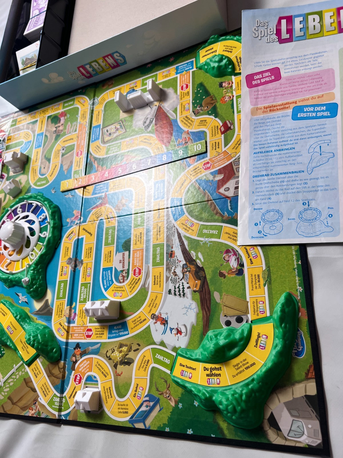 Das Spiel des Lebens Original Hasbro 2015 Brettspiel  Vollständig - Ansicht 7