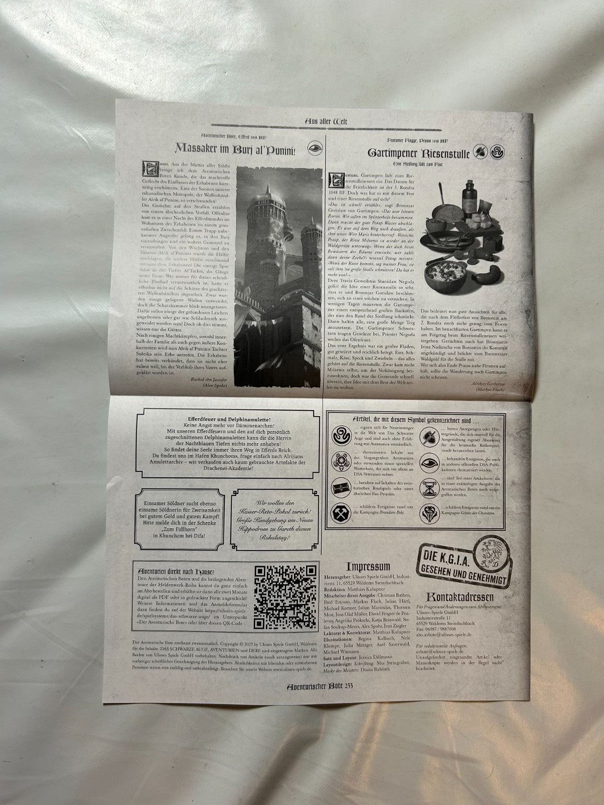 Detailfoto 6 – SKU A11844 – Rollenspiel-Buch gebraucht bei Brettspielimperium