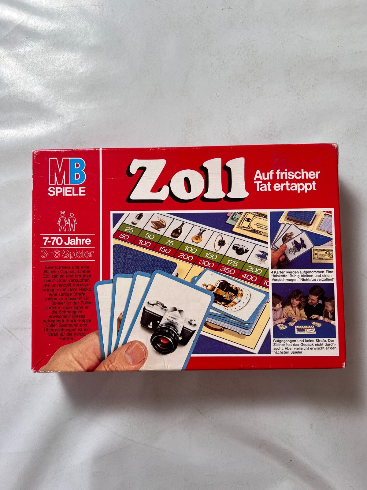 Zoll  auf frischer Tat ertappt  MB Spiele 1982  Vollständig - Ansicht 6