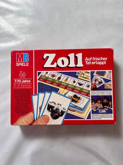 Zoll  auf frischer Tat ertappt  MB Spiele 1982  Vollständig - Ansicht 6