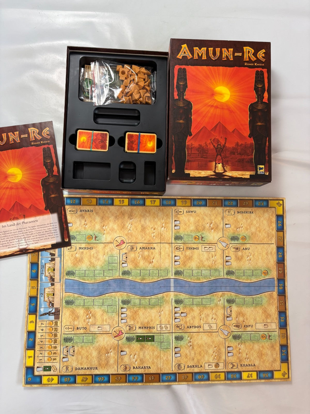 AMUNRE  Brettspiel  Hans im Glück 2003  Vollständig - Ansicht 8