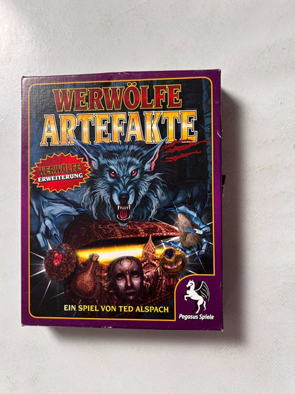 Werwölfe Artefakte Erweiterung Pegasus Spiele Kartenspiel  Vollständig - Ansicht 4