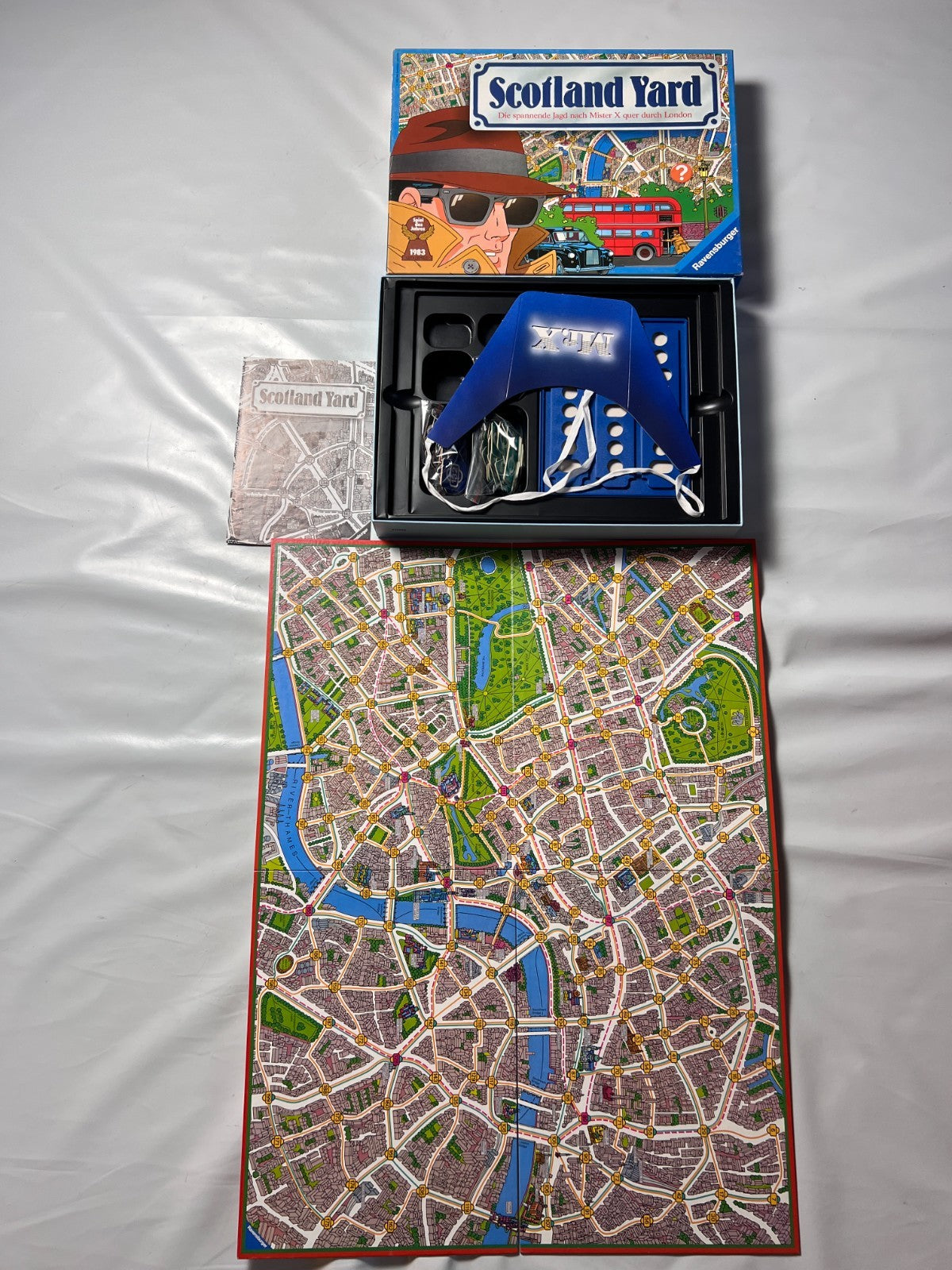Scotland Yard  Brettspiel Ravensburger Spiel des Jahres 83 Retro - Vollständig - Ansicht 2
