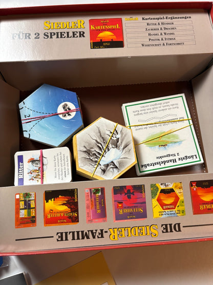 Brettspiel Die Siedler von Catan - Kosmos 1995 - Holz - vollständig - Ansicht 9