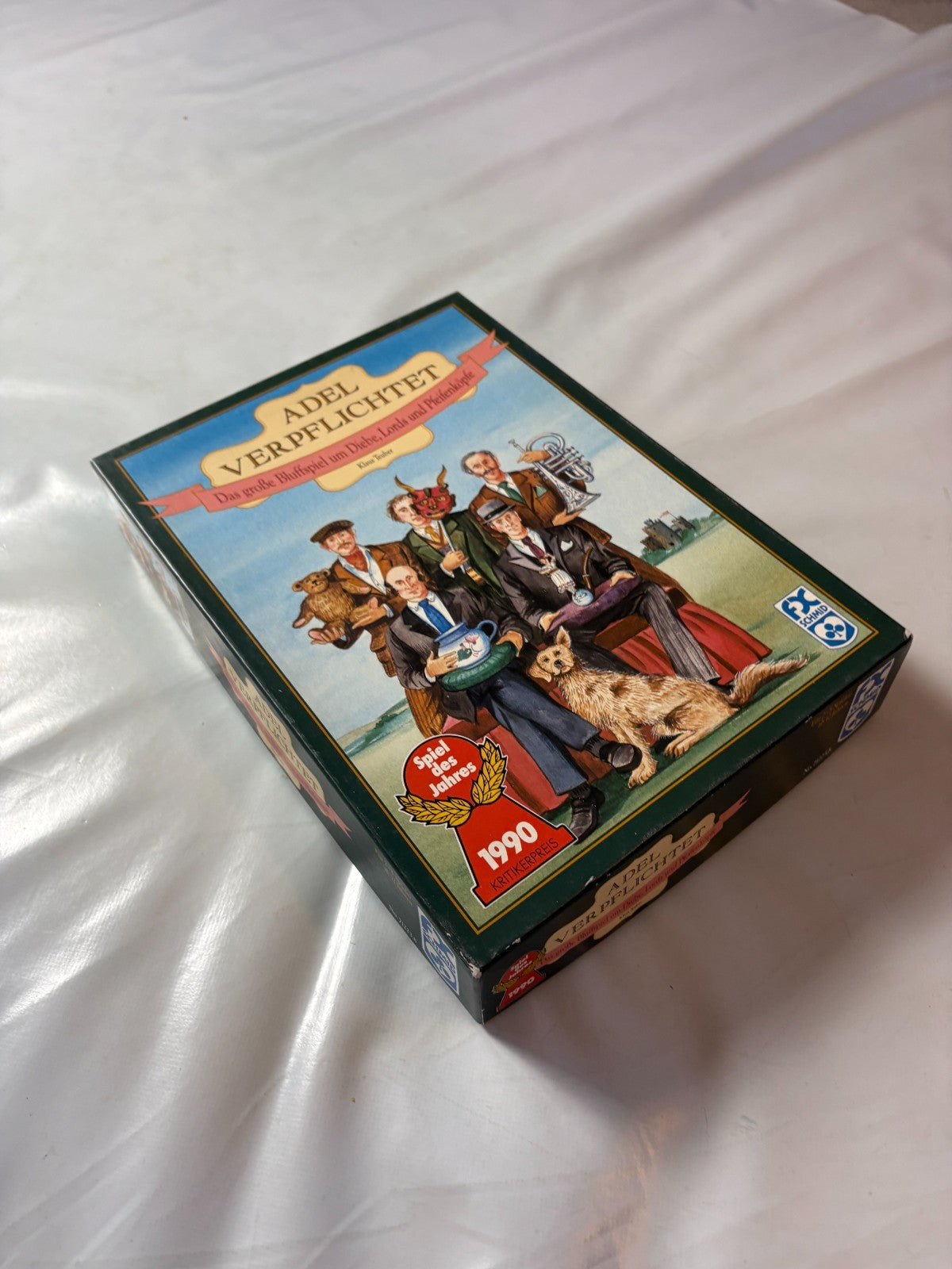 Adel verpflichtet Brettspiel FX Schmid 1990 Gesellschaftsspiel   Unbespielt - Ansicht 5