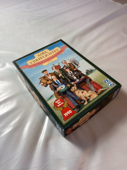 Adel verpflichtet Brettspiel FX Schmid 1990 Gesellschaftsspiel   Unbespielt - Ansicht 5