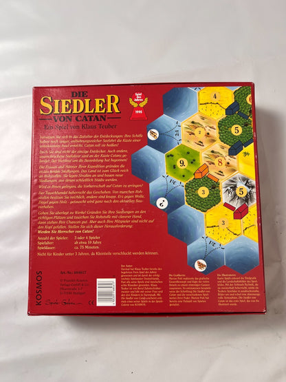 Brettspiel Die Siedler von Catan - Kosmos 1995 - Holz - vollständig - Ansicht 10