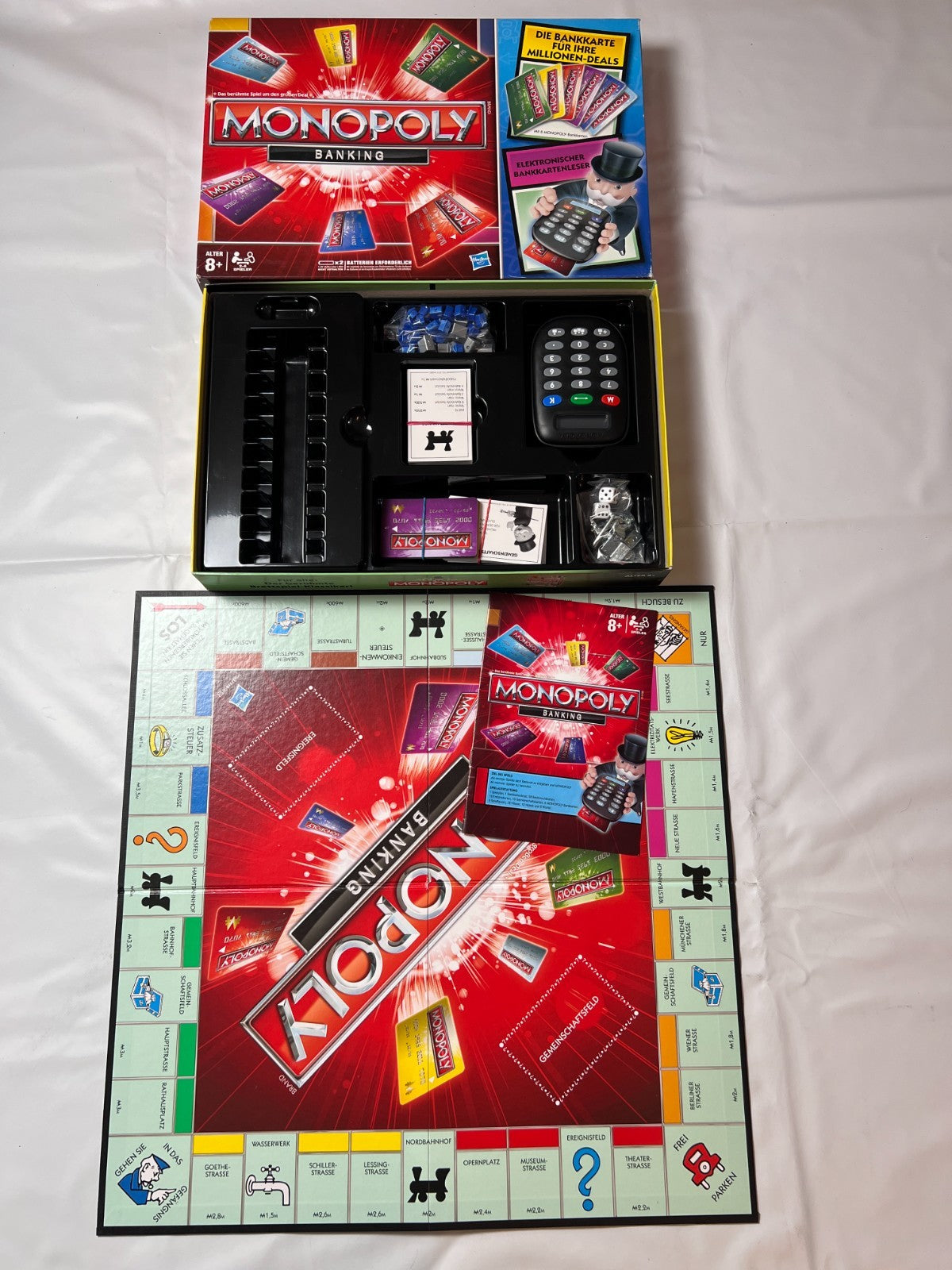 Monopoly Banking Rot 2012 - Hasbro - Vollständig - Ansicht 2