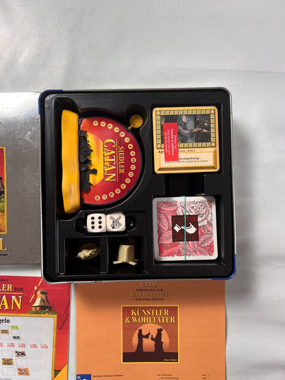 Die Siedler von Catan Kartenspiel Jubiläumsausgabe Metallbox  inkl. Erweiterung - Ansicht 4