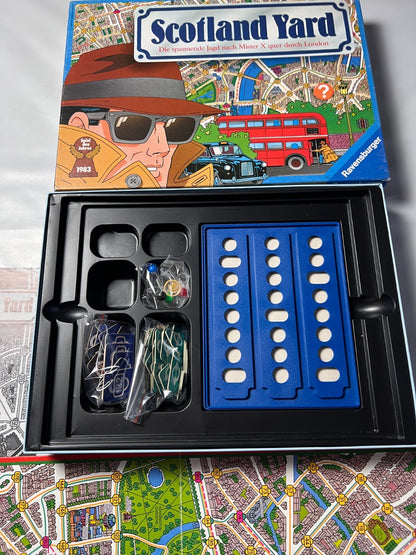 Scotland Yard  Brettspiel Ravensburger Spiel des Jahres 83 Retro - Vollständig - Ansicht 4