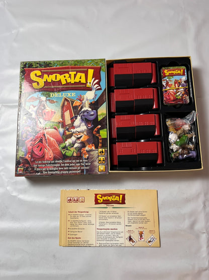 Snorta! Deluxe - Brettspiel Gesellschaftsspiel - Mattel 2009 - vollständig - Ansicht 2