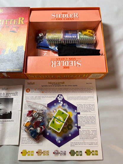 Die Siedler von Catan Städte und Ritter Erweiterung HOLZ  Vollständig - Ansicht 3