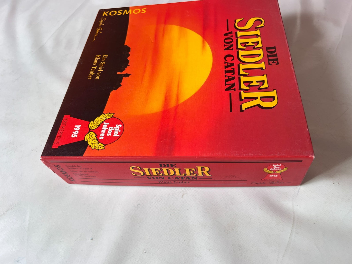 Brettspiel Die Siedler von Catan  Kosmos 1995  Holz  vollständig - Ansicht 7