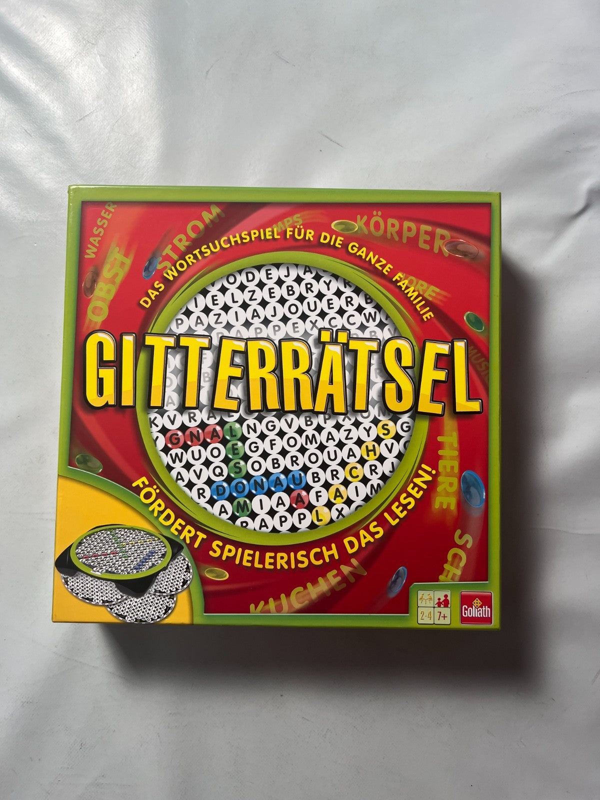 Gitterrätsel Goliath 70473 Brettspiel Gesellschaftsspiel  Vollständig - Ansicht 5