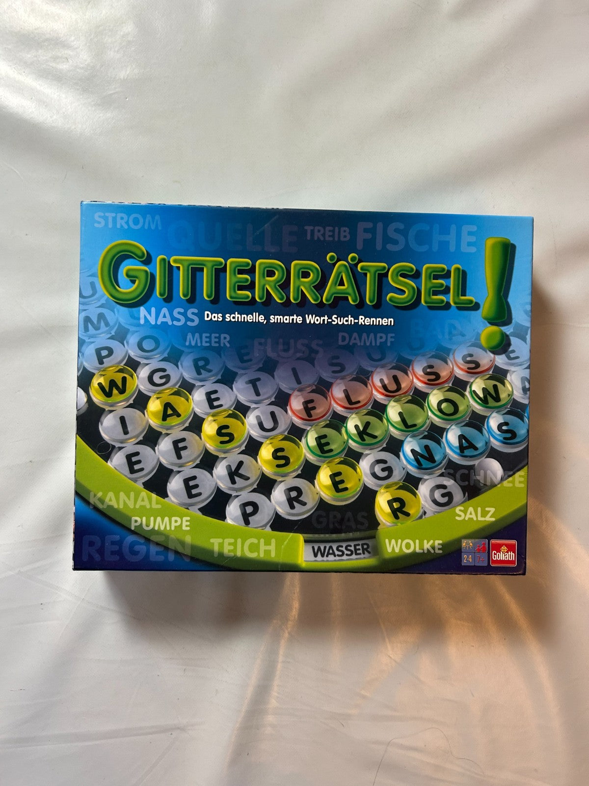 Gitterrätsel Goliath 70473 Brettspiel Gesellschaftsspiel  Vollständig - Ansicht 2