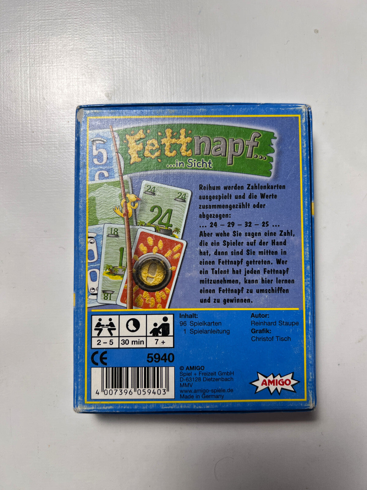 Detailfoto 7 – SKU A3815 – Kartenspiel gebraucht bei Brettspielimperium