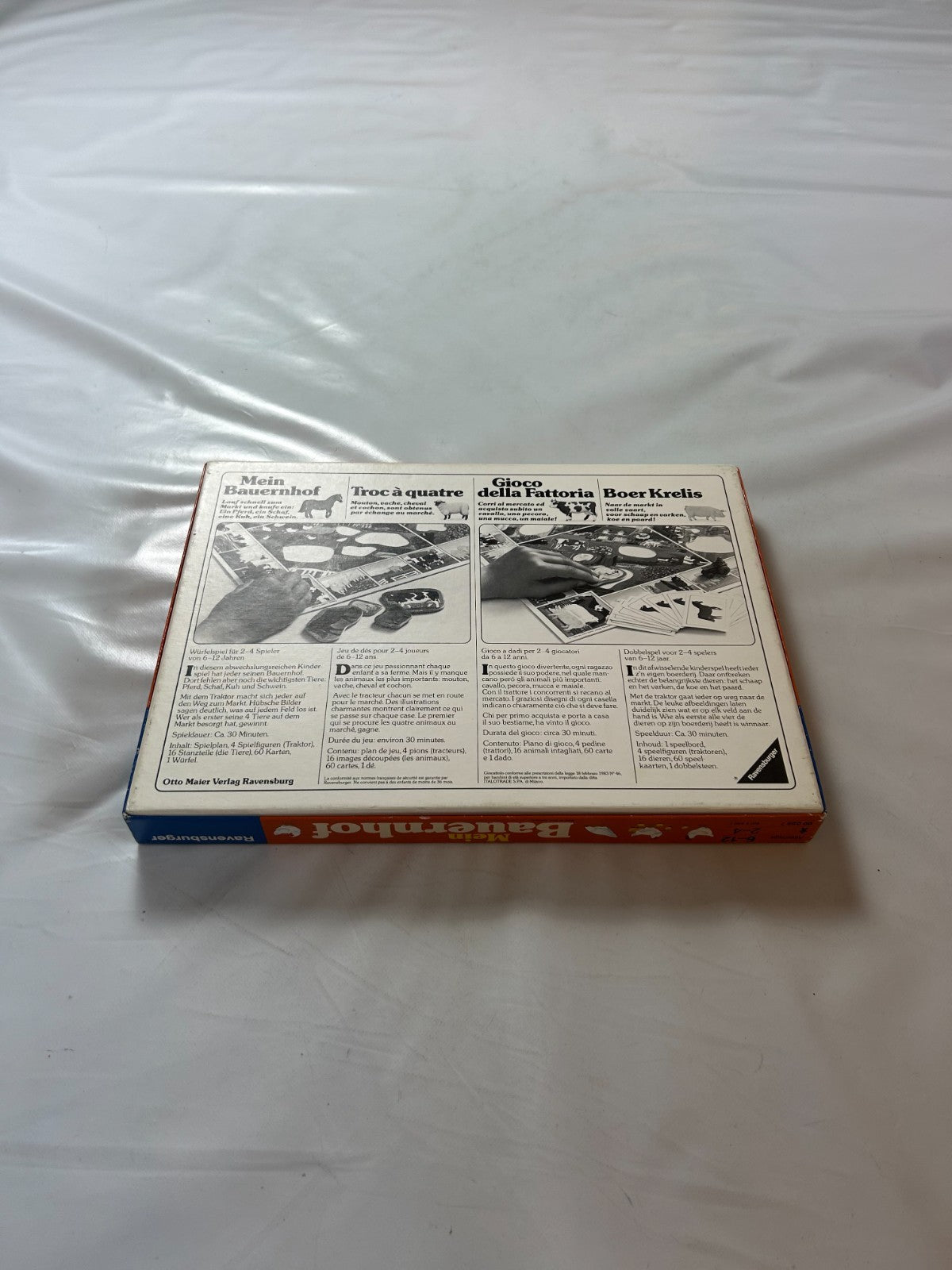 Mein Bauernhof Spiel Vintage Ravensburger 1984 Tiere  Vollständig - Ansicht 10