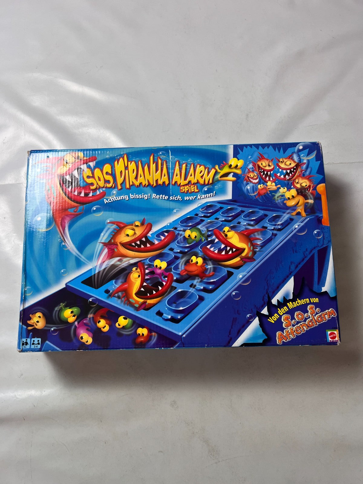 SOS Piranha Alarm - Mattel - Kinderspiel - ab 5 Jahre - Vollständig - Ansicht 5