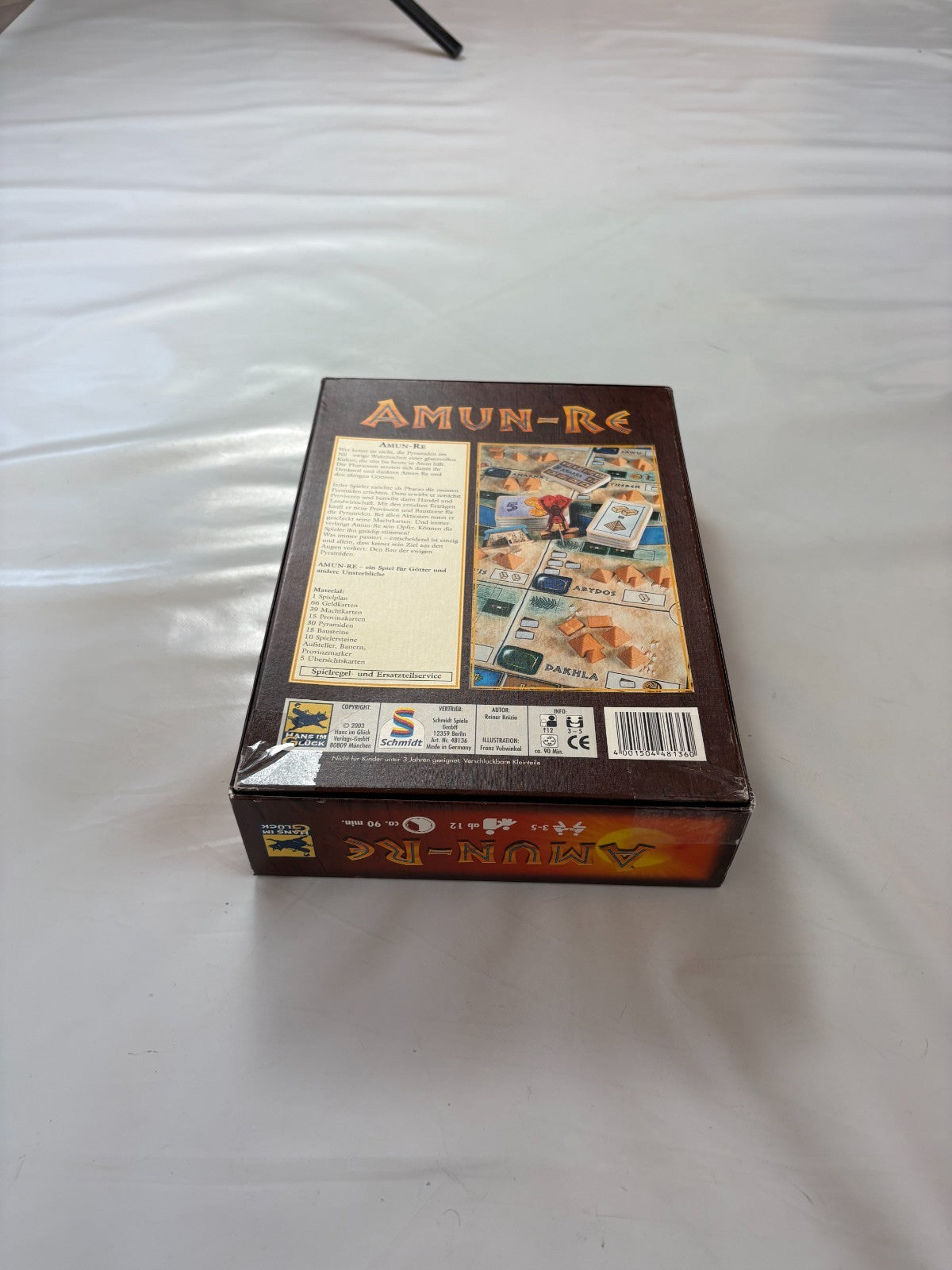 AMUNRE  Brettspiel  Hans im Glück 2003  Vollständig - Ansicht 12