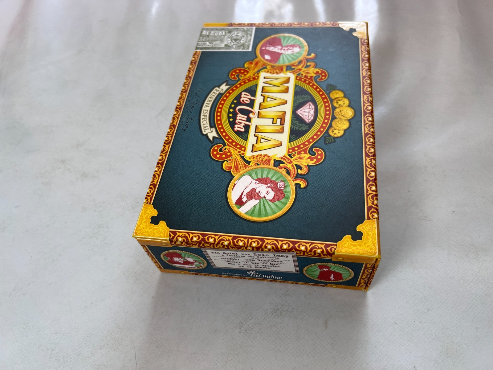 MAFIA DE CUBA  Gesellschaftsspiel  Asmodee  vollständig - Ansicht 7