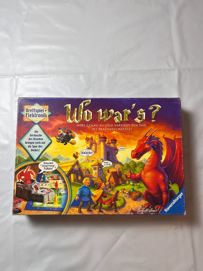 Brettspiel - Wo Wars - verfolgt den Dieb - Ravensburger 2009 - Vollständig - Ansicht 4