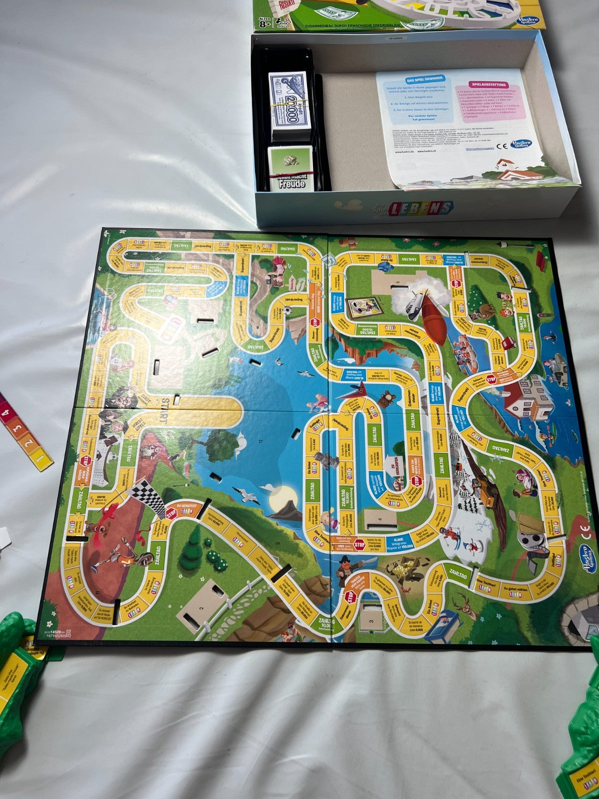 Das Spiel des Lebens Original Hasbro 2015 Brettspiel  Vollständig - Ansicht 8