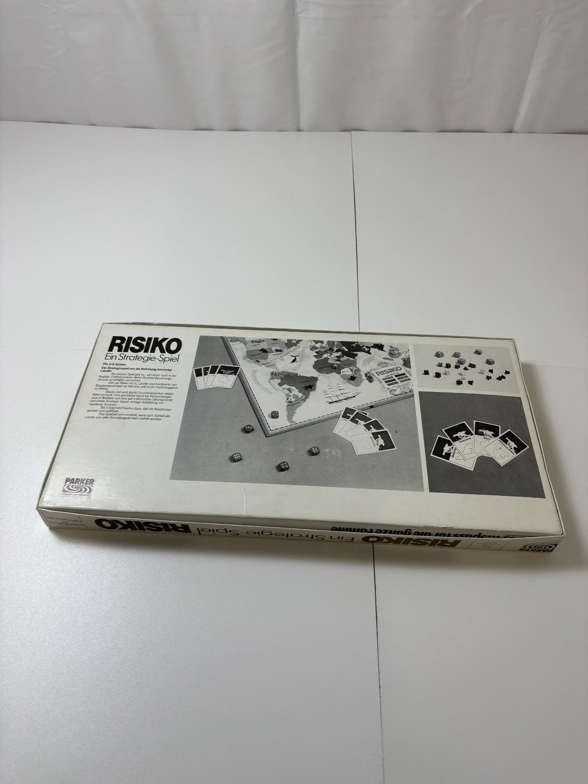 Risiko - Strategiespiel weiß Parker 1982 - Vollständig - Ansicht 9