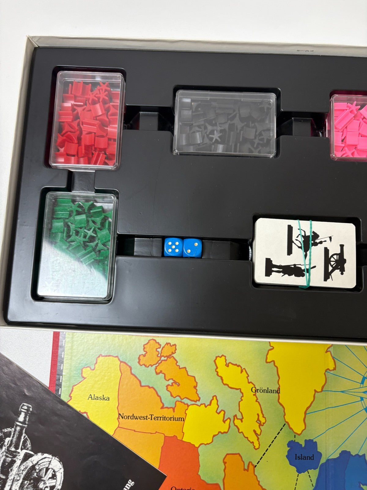 Risiko - Strategiespiel weiß Parker 1982 - Vollständig - Ansicht 11