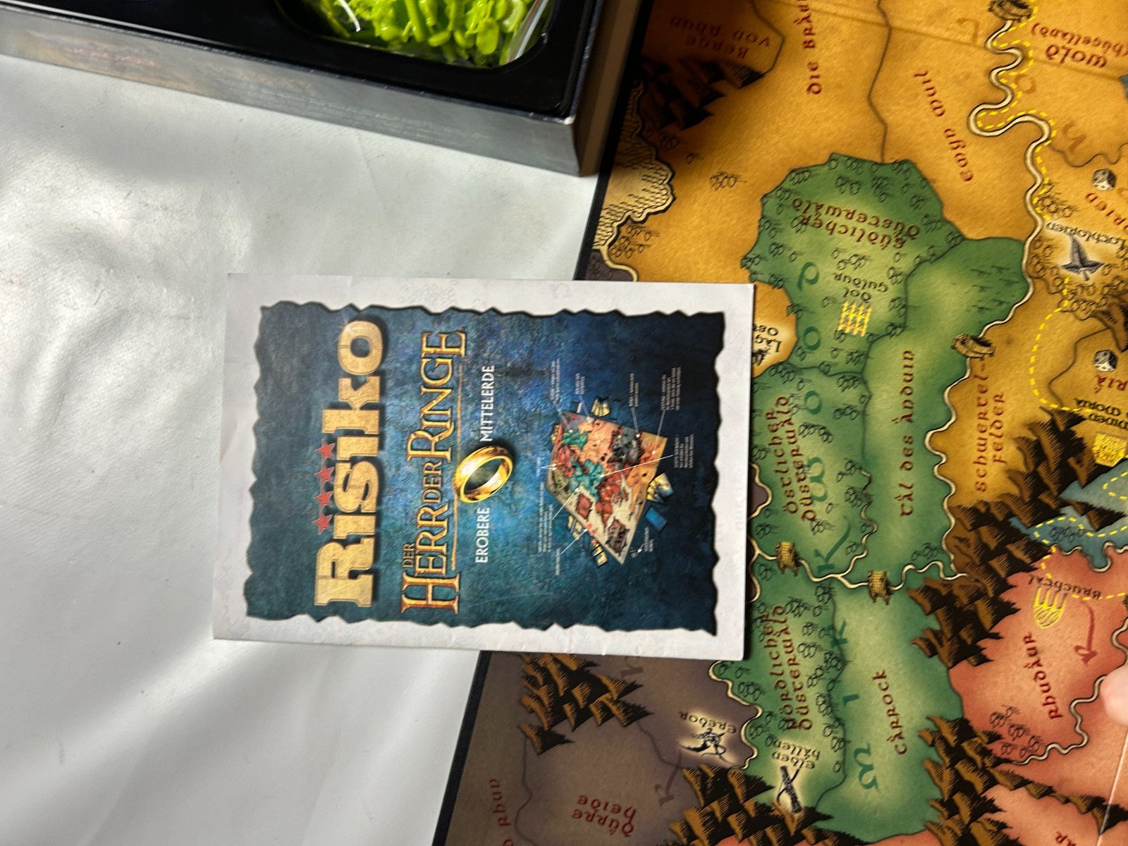 Risiko  Herr der Ringe  Erobere Mittelerde  Hasbro  Vollständig - Ansicht 8